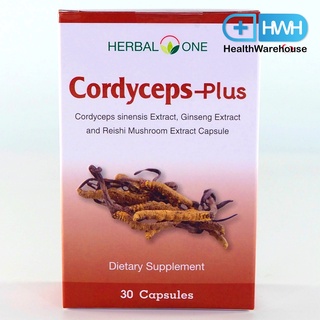 Herbal One Cordyceps-Plus 30 Capsules ตังถั่งเช่า พลัส อ้วยอัน Cordyceps Plus