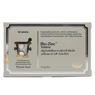 Pharma Nord Bio-Zinc 90เม็ด ฟาร์มา นอร์ด ไบโอ-ซิงก์ PharmaNord ฟาร์มานอร์ด 365wecare