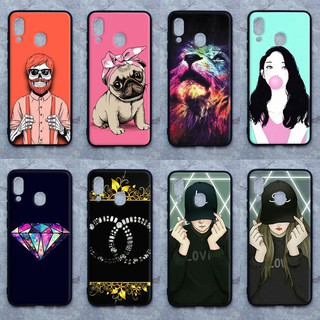 เคส SamsungA20 / A30 ใช้เคสเดียวกัน ลายแนวๆ ขอบนิ่มหลังแข็ง เคสมือถือ เคสโทรศัพท์ Caseเคส TPU ขอบนิ่มหลังแข็ง ไม่ขูดตัวเ