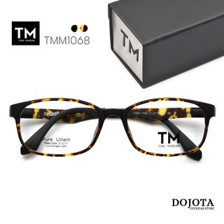 กรอบแว่นตา TM รุ่น TMM1068 สีลายกระ ทรงเหลี่ยม น้ำหนักเบา (Made in Korea)