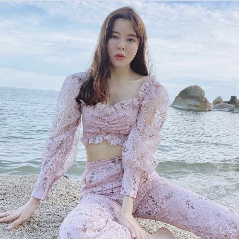 ส่งต่อ FLAT2112 ANDAMAN CROP & PANTS SET