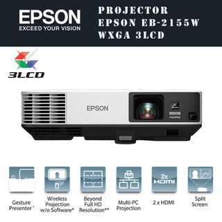 Projector Epson EB-2155W WXGA 3LCD