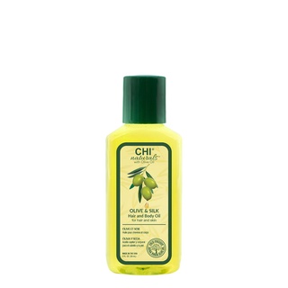 CHI Olive Organics Olive &amp; Silk Hair and Body Oil 59 ml ออยส์บำรุงเส้นผมให้แข็งแรงชุ่มชื้น