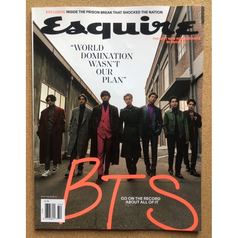 BTS Esquire magazine