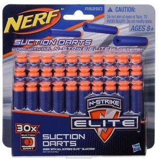 Nerf แท้ กระสุนปืนเนิฟ Suction Darts แพคละ 30นัด