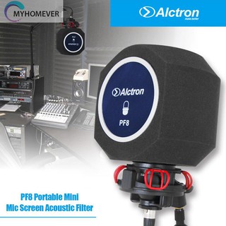 myhome alctron pf 8 อุปกรณ์เสริมสําหรับอะคูสติกบันทึกเสียง