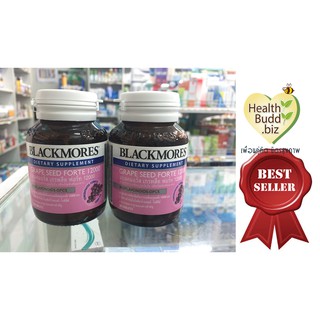 Blackmores Grape Seed Forte 12000 mg. *2 ขวด/แบลคมอร์ส เกรพ ซีด ฟอร์ท 12000 มก. บรรจุ 30 เม็ด