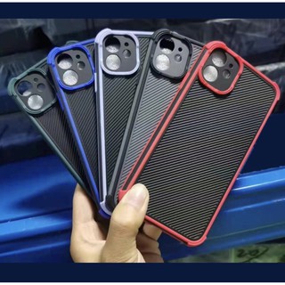 เคสโทรศัพท์ Case Samsung S21 S21plus S21ultra Note20 Note20ultra M21  A21s J6plus กันกระแทก เคฟล่า Kevlar Carbon ดำ