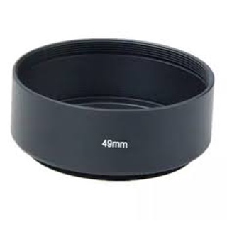 Metal Lens Hood Cover for 49mm Filter/Lens (1328)