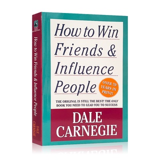 How To Win Friends &amp; Influence People หนังสือการสื่อสาร ช่วยพัฒนาตนเอง โดย Dale Carnegie Interpersonal