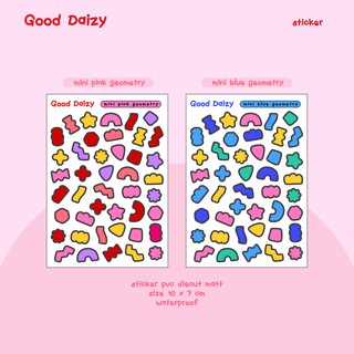 [พร้อมส่ง]🌈🌟sticker deco 10x7cm สติกเกอร์ แบรนด์ Good Daizy