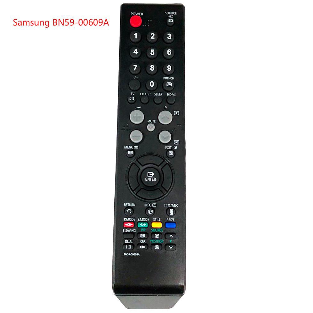 Samsung BN59-00609A เปลี่ยนรีโมทคอนโทรล BN59-00609A เหมาะสําหรับ Samsung LCD LED TV la26r7 la32r7 la