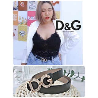 🔥พร้อมส่ง จากไทย 💫เข็มขัด D &amp; G รุ่นเพชร