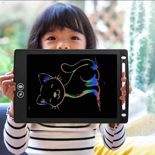 8.5/10/12 นิ้ว กระดานวาดภาพ LCD Tablet ลบได้ หน้าจอสีสันสดใส Writing Drawing Board Pad Gift