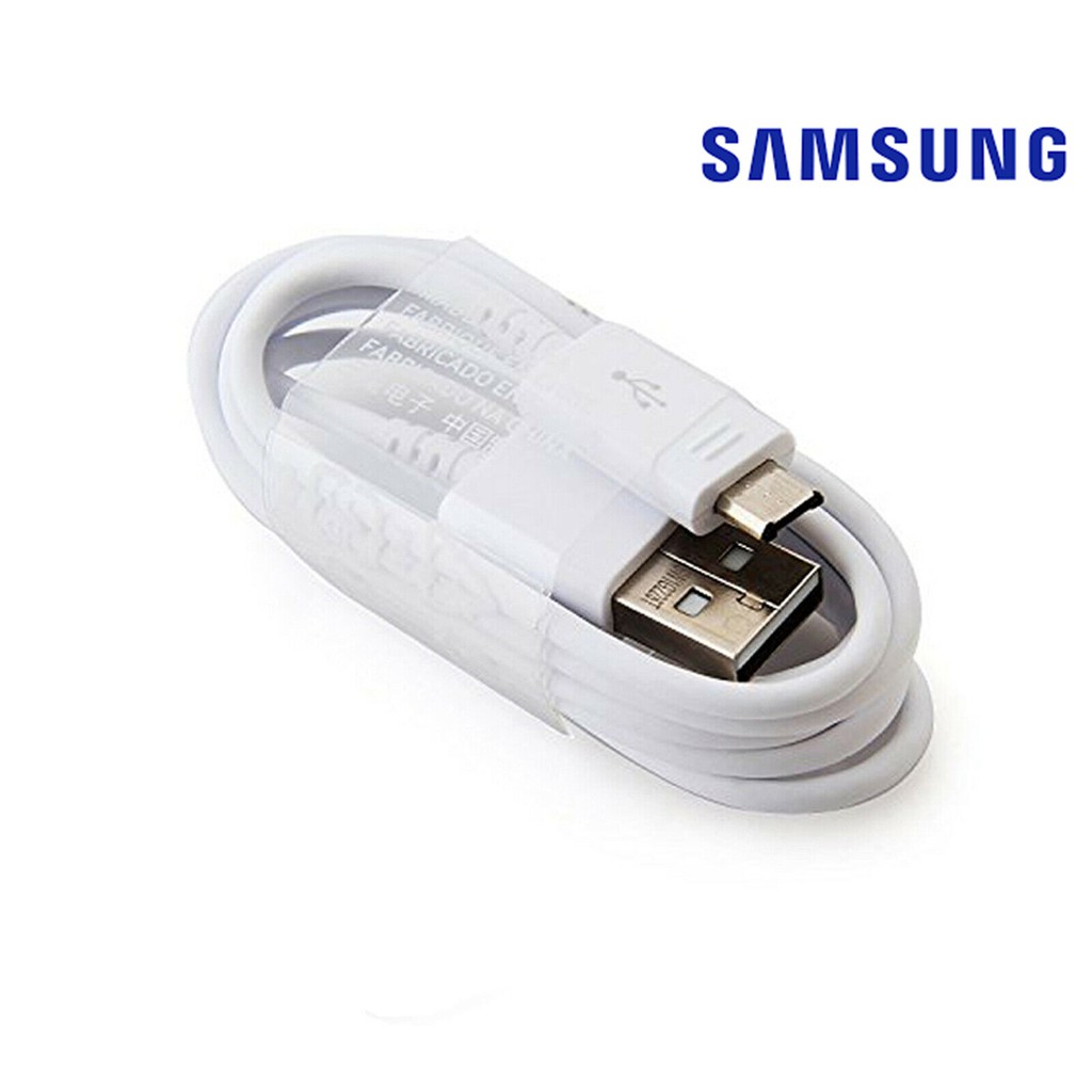 สายชาร์จ Samsung ของแท้ สายเป็นหัว USB MICRO ใช้งานได้กับมือถือทุกรุ่น เช่น A5,A7,J2,J5,J7, S4,S5,S6 J7 Prime J2Prime J4