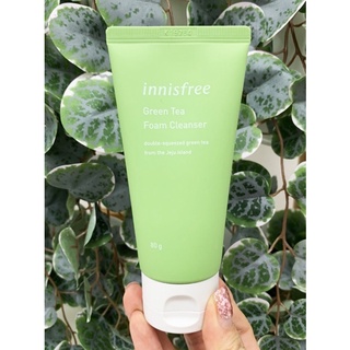 โฟมล้างหน้า Innisfree Green Tea Foam Cleanser 80g.