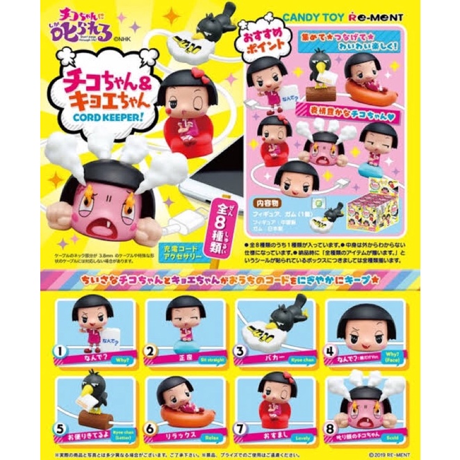 จิโกะจัง Re-ment ครบเซ็ท 8 แบบ ของแท้💯% สินค้าจากญี่ปุ่น