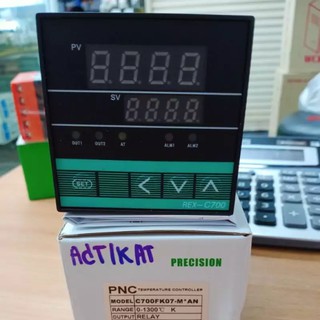 Digital 220V PID RELAY C700 Temperature Controller ขนาด72×72 พร้อมส่ง