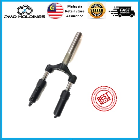 DYU ส้อมช่วงล่างล้อหน้าเหมาะสําหรับ 6 นิ้ว Tyre สําหรับ DYU สกู๊ตเตอร์ไฟฟ้า DYU Escooter พร้อมยาง 12