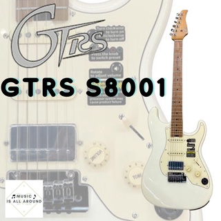 กีตาร์ไฟฟ้า GTRS S801 + GTRS GWF4 Wireless Footswitch-Vintage White