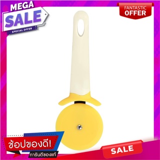 ที่ตัดพิซซ่าซิลิโคน PENGUIN KSA16 สีเหลือง อุปกรณ์เบเกอรี่ PIZZA CUTTER PENGUIN KSA16 YELLOW