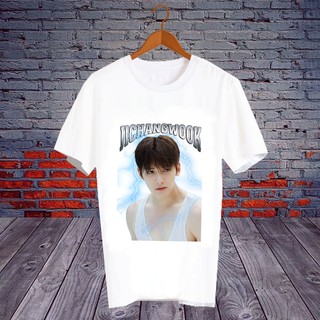 เสื้อยืดสีขาว สั่งทำ เสื้อดารา Fanmade เสื้อแฟนเมด เสื้อแฟนคลับ เสื้อยืด สินค้าดาราเกาหลี จีชางอุค Ji Chang Wook - ROK6