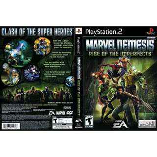 MARVEL NEMESIS RISE OF THE IMPERFECTS [PS2 US : DVD5 1 Disc]