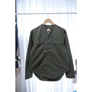 เสื้อ C.A.B Clothing - Koikuchi shirts 2 pockets สีเขียว Size M