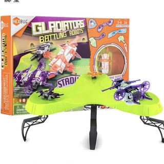 Hebao HEXBUG Gladiator Electric Sparring หุ่นยนต์ของเล่นปริศนาคู่ Gift