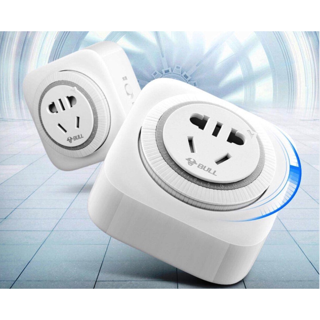 ปลั๊กตั้งเวลา ปลั๊กไฟตั้งเวลา แบบหมุนทางเดียวนับถอยหลัง10ชั่วโมง และแบบกด 24ชั่วโมง