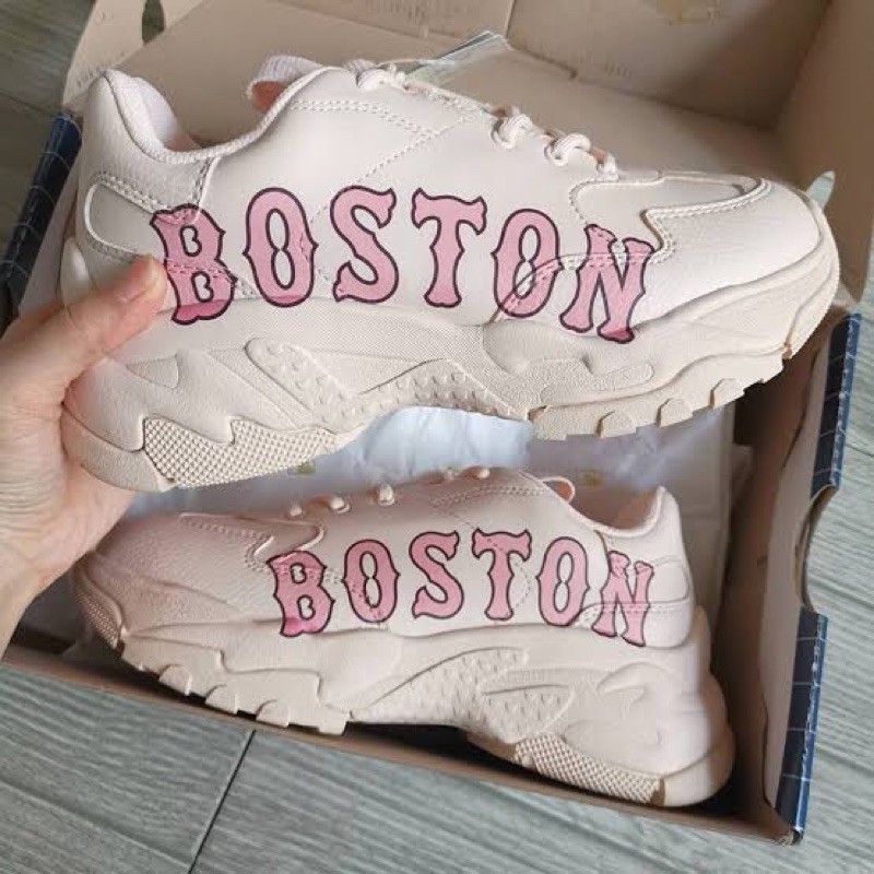 MLB X BOSTON 💓 รองเท้าแฟชั่นงานหนัง