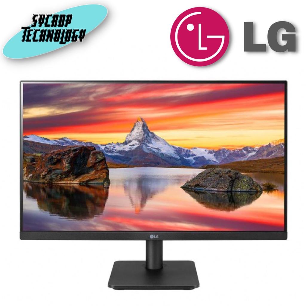 จอมอนิเตอร์ Monitor 23.8'' LG 24MP400-B (IPS, VGA, HDMI) 75Hz ประกันศูนย์ เช็คสินค้าก่อนสั่งซื้อ