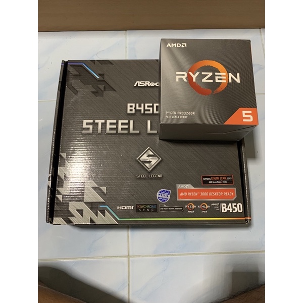 Ryzen 5 3500 มือสองครบกล่อง