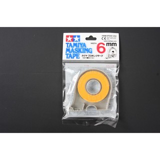 Tamiya เทปบังพ่น TA 87030 - Masking Tape 6mm (มีตลับตัด)