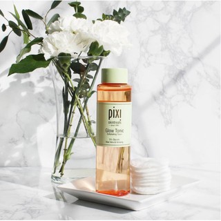 🌱พร้อมส่ง🌱ล็อตใหม่แท้!! 250Ml ขายดี โทนเนอร์เช็ดหน้า Pixi Beauty Skintreats Glow Tonic Exfoliating Toner