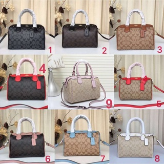 Coach pillow F58312 F36702 กระเป๋าสะพายข้าง กระเป๋าผู้หญิง  กระเป๋าถือ handbag women Shoulder bag Boston bag Handbag