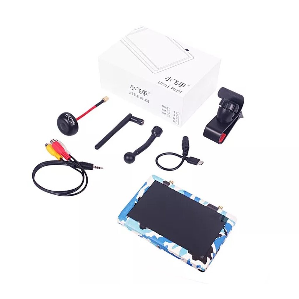 New Hawkeye Little Pilot 4 IV V.2 2022 จอ fpv 5นิ้ว 5.8G บันทึกได้ monitor 40CH Racing Drone โดรนเกษตร DVR 800*480 VRX