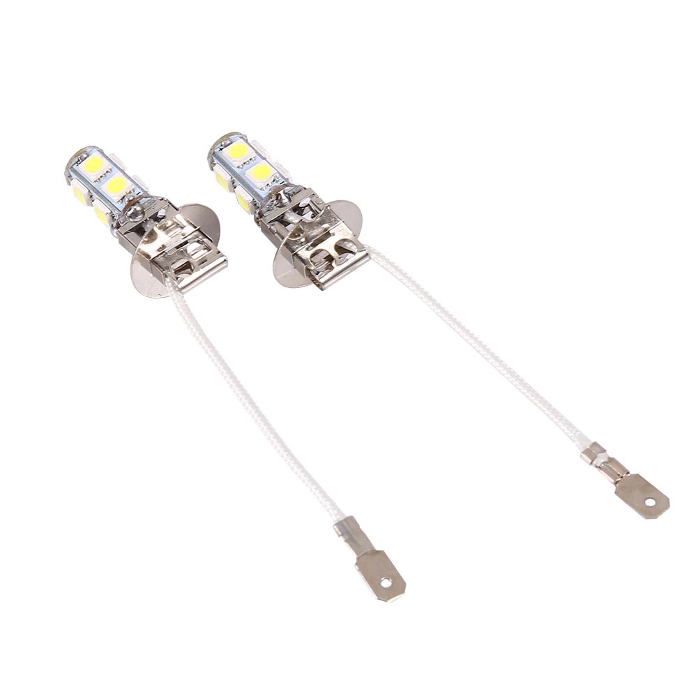 Bombilla LED H3 360 Grados – 9 LED, 12V, Luz Blanca 6000K, Para Antiniebla O DRL