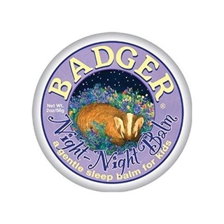 พร้อมส่งที่ไทย! Badger Balm Night Night Balm -56g.- Sleep Aromatherapy for Kids ของแท้ นำเข้า