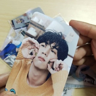 Photo Card ทำโฟโต้การ์ดขนาด 8.6x5.4 ซม. giveaway ของแจกงานคอน รูปอะไรก็ได้ เท่าบัตรปชช. ATM ปริ้นรูป