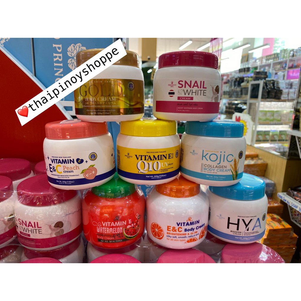 VITAMIN E CREAMS FROM THAILAND