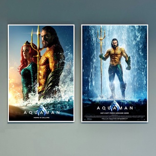 Aquaman Poster - โปสเตอร์ อควาแมน เจ้าสมุทร ภาพขนาด 33X48 cm