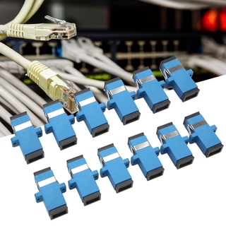 อะแดปเตอร์เชื่อมต่อไฟเบอร์ออปติก Coupler Sc-Sc Simplex 50 ชิ้น