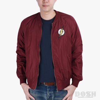 DOSH MENS JACKET THE FLASH เสื้อแจ็คเก็ตแขนยาว เดอะแฟลช WJMJ5000-RE