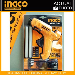 ปืนยิงกาวไฟฟ้า 100W INGCO GG148 ( Glue Gun ) ปืนกาวไฟฟ้า ปืนยิงกาว ยิงกาวแท่ง