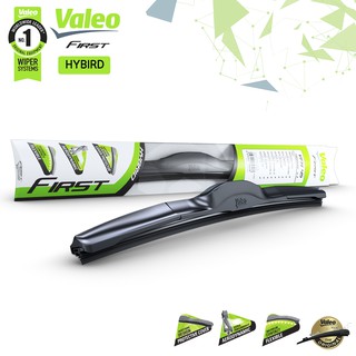 Valeo ใบปัดน้ำฝน Wiper Blade รุ่น ไฮบริด Hybrid blade ขนาด 14, 16, 18, 19, 20, 21, 22, 24, 26, 28 นิ้ว