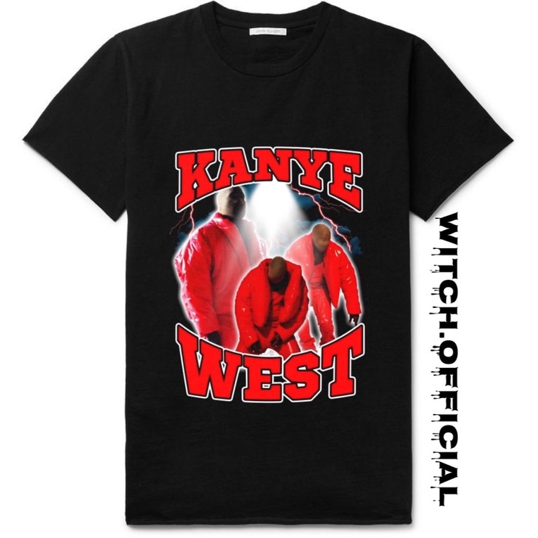 Hitam KANYE WEST DONDA RAP TEE SHIRT - KANYE WEST RAPPER TSHIRT - DISTRO BLACK MEN WOMEN ADULT 24S