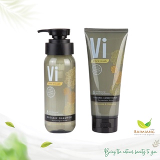 Vi แชมพู &amp; คอนดิชั่นเนอร์  สูตรอ่อนโยน Chamomile &amp; Calendula Mild Gentle &amp; Organic (51151-51148)