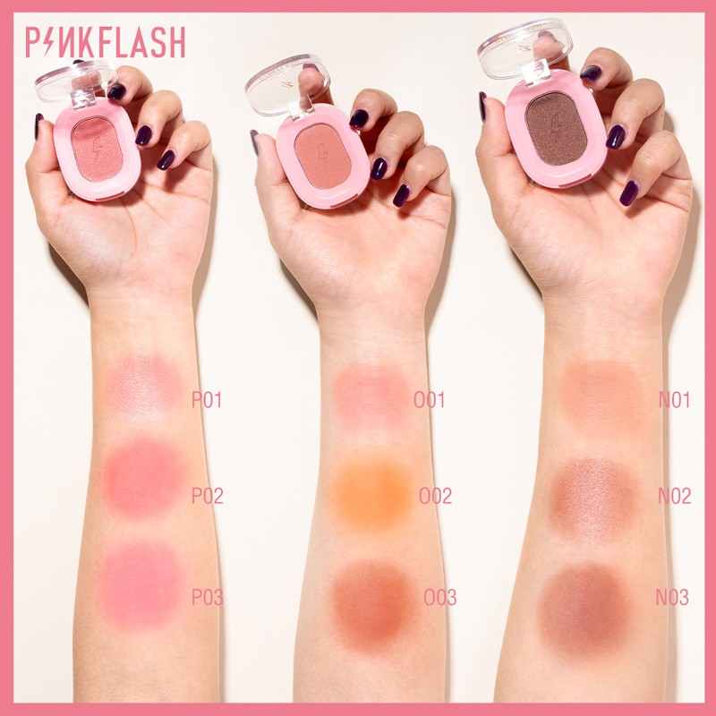 Focallure PinkFlash บลัชออน โทนสีธรรมชาติ 9 สี #7