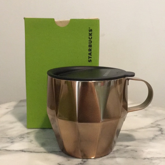 Starbucks stainless mug with lid 14oz